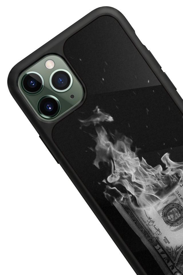 iPhone 11 Pro Uyumlu Para Tasarımlı Glossy Premium Kılıf