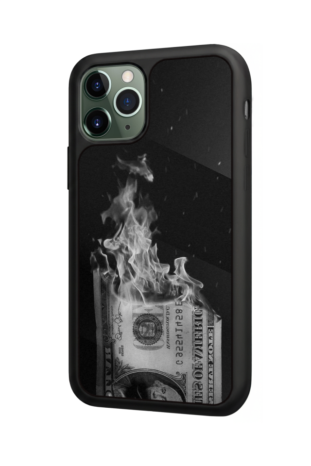 iPhone 11 Pro Uyumlu Para Tasarımlı Glossy Premium Kılıf