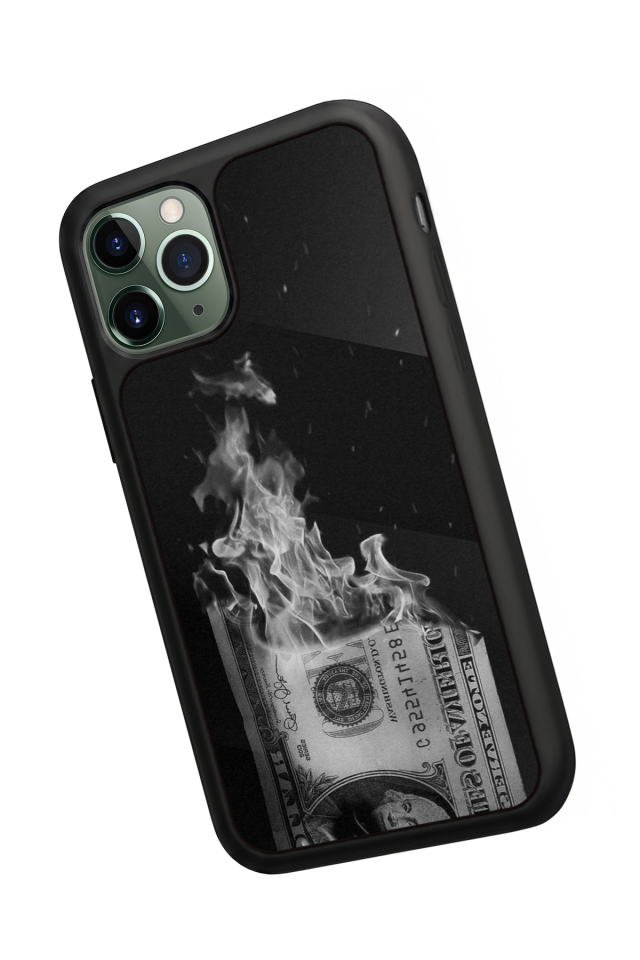 iPhone 11 Pro Uyumlu Para Tasarımlı Glossy Premium Kılıf