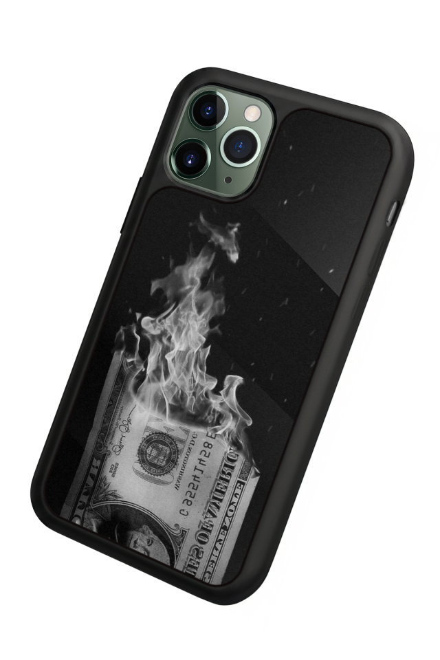 iPhone 11 Pro Uyumlu Para Tasarımlı Glossy Premium Kılıf