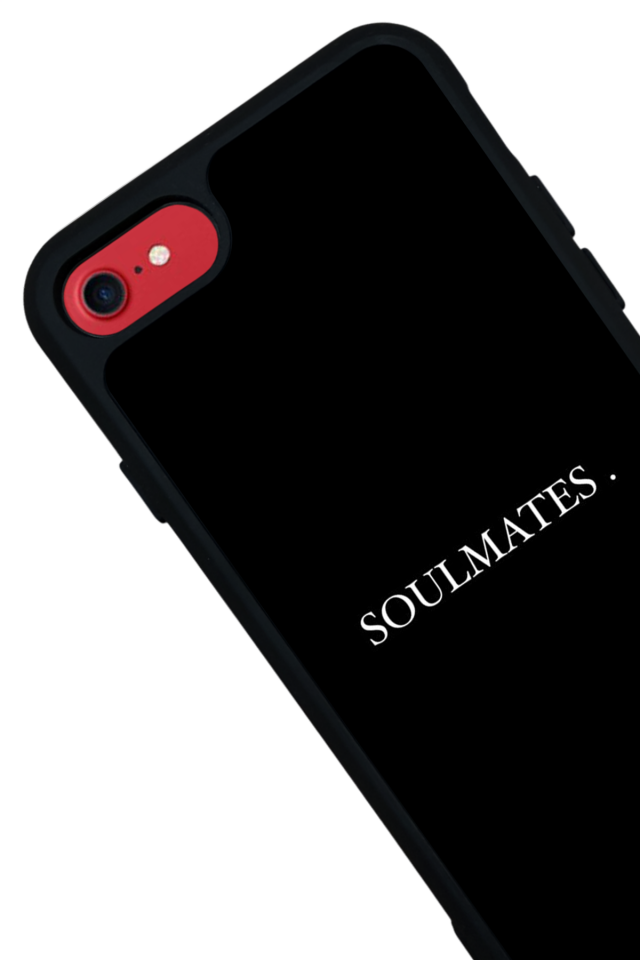 iPhone SE Uyumlu SOUL Tasarımlı Glossy Premium Kılıf