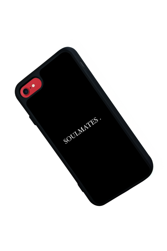 iPhone SE Uyumlu SOUL Tasarımlı Glossy Premium Kılıf