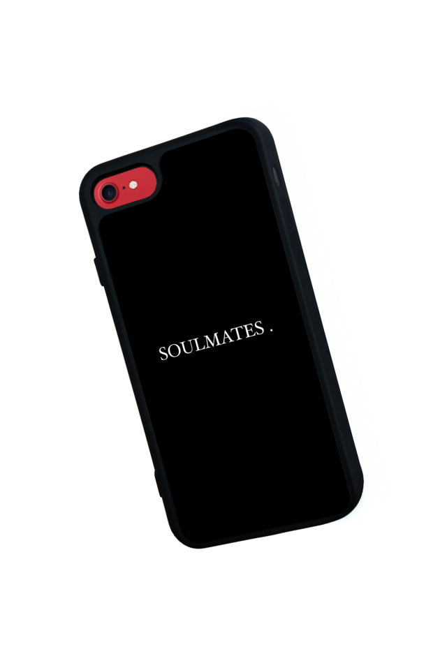 iPhone SE Uyumlu SOUL Tasarımlı Glossy Premium Kılıf