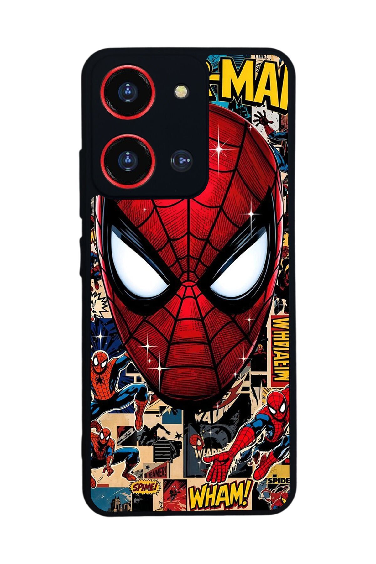 Reeder S19 Max Pro S 108MP Uyumlu Spider Man ( Örümcek Adam ) Tasarımlı Glossy Premium Kılıf