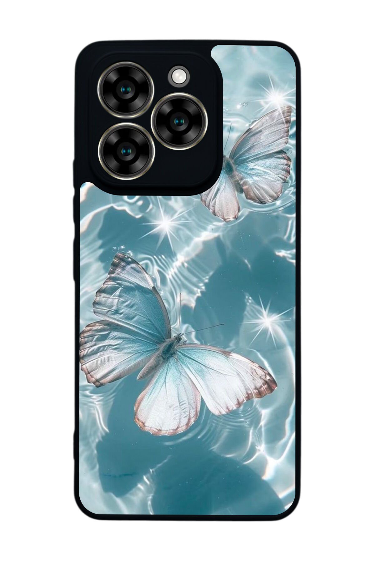 Reeder S919 Uyumlu Kelebek Tasarımlı Glossy Premium Kılıf