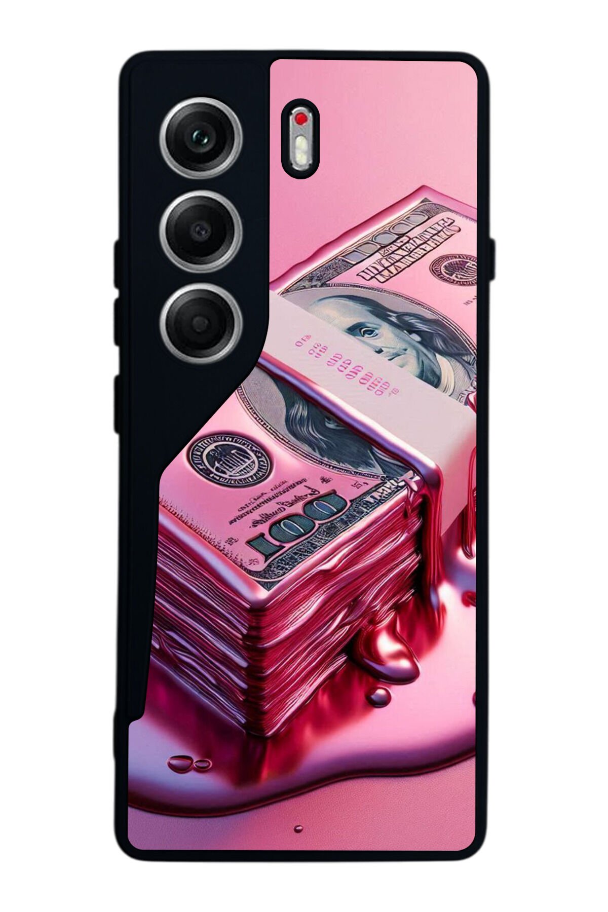 Tecno Camon 40 Uyumlu Money Para Tasarımlı Glossy Premium Kılıf