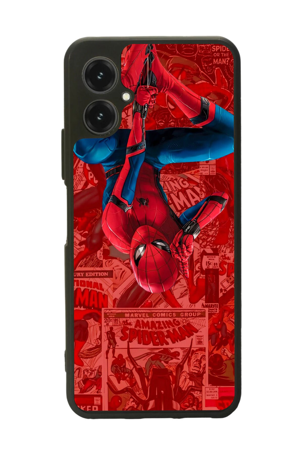 Omix X5 Uyumlu Spider Man ( Örümcek Adam ) Tasarımlı Glossy Premium Kılıf