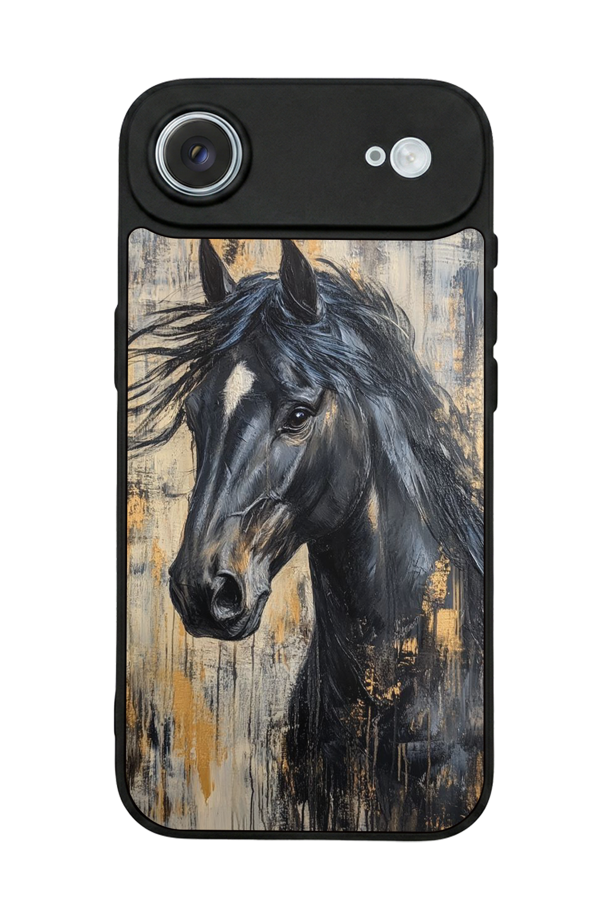 iPhone 17 Air Uyumlu At Horse Tasarımlı Glossy Premium Kılıf