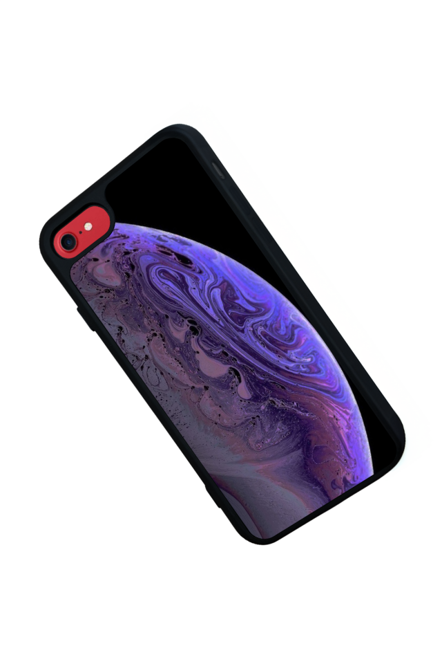 iPhone 8 Uyumlu Ay Tasarımlı Glossy Premium Kılıf