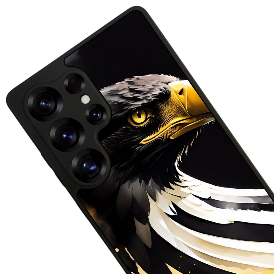 Samsung Galaxy S25 Ultra Uyumlu Besiktas Tasarımlı Glossy Premium Kılıf