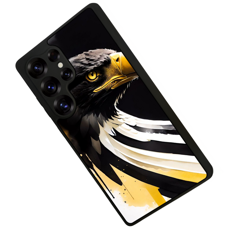 Samsung Galaxy S25 Ultra Uyumlu Besiktas Tasarımlı Glossy Premium Kılıf