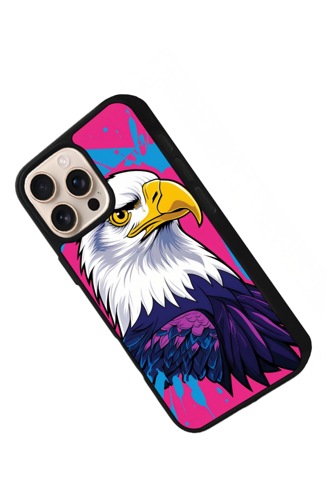 iPhone 15 Pro Uyumlu Besiktas Tasarımlı Glossy Premium Kılıf