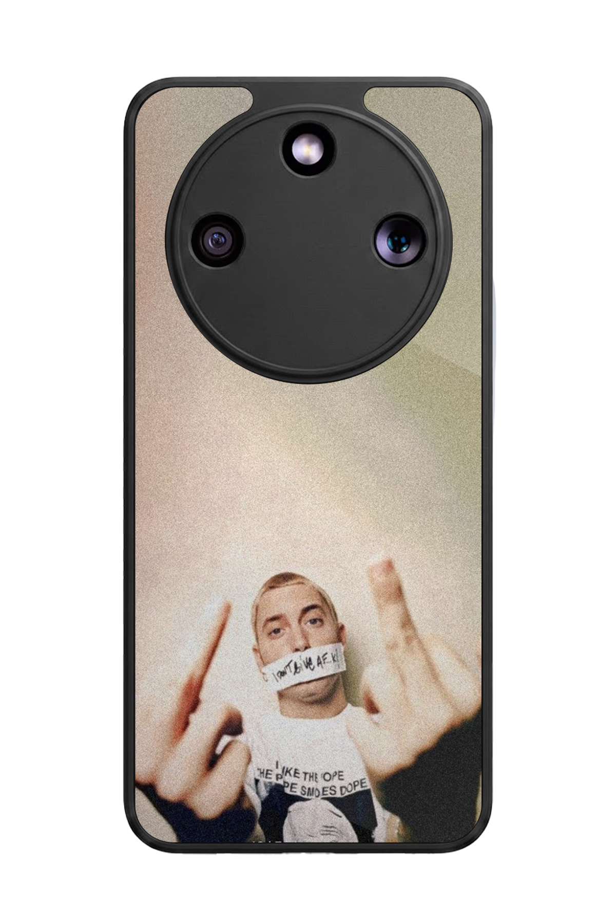 Honor Magic 8 Lite Uyumlu Eminem Tasarımlı Glossy Premium Kılıf