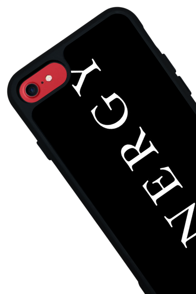 iPhone SE Uyumlu Energy Tasarımlı Glossy Premium Kılıf
