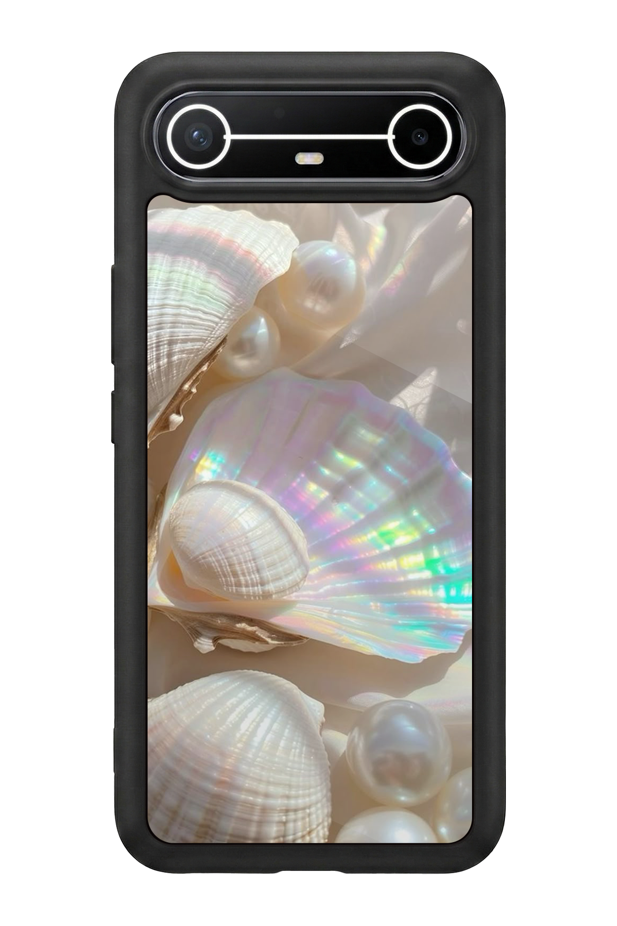 Tecno Spark Slim 5G Uyumlu  İnci Tasarımlı Glossy Premium Kılıf