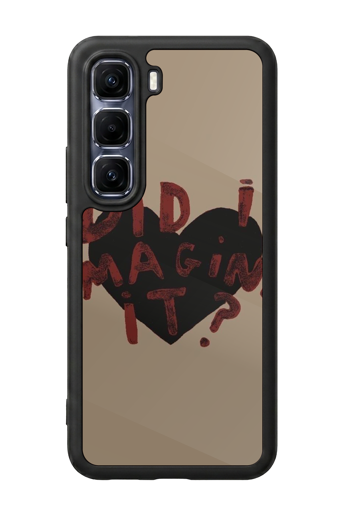 Infinix Hot 60 Pro Plus Uyumlu Kalp Love Tasarımlı Glossy Premium Kılıf