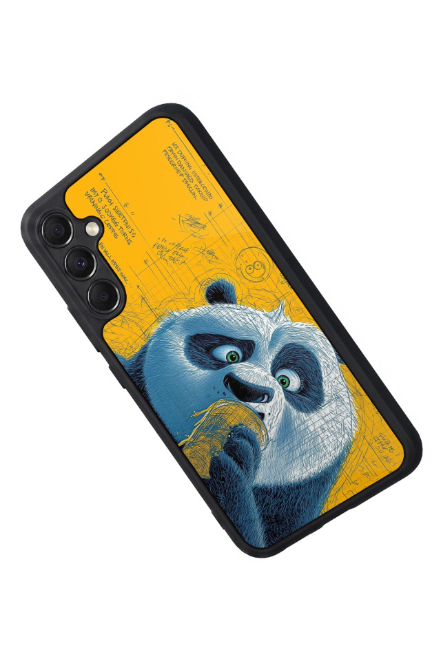 Samsung Galaxy M34 Uyumlu Kung Fu Panda Tasarımlı Glossy Premium Kılıf
