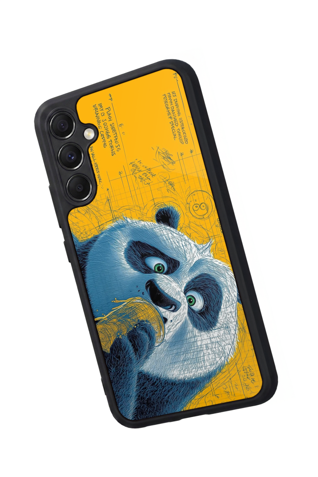 Samsung Galaxy M34 Uyumlu Kung Fu Panda Tasarımlı Glossy Premium Kılıf
