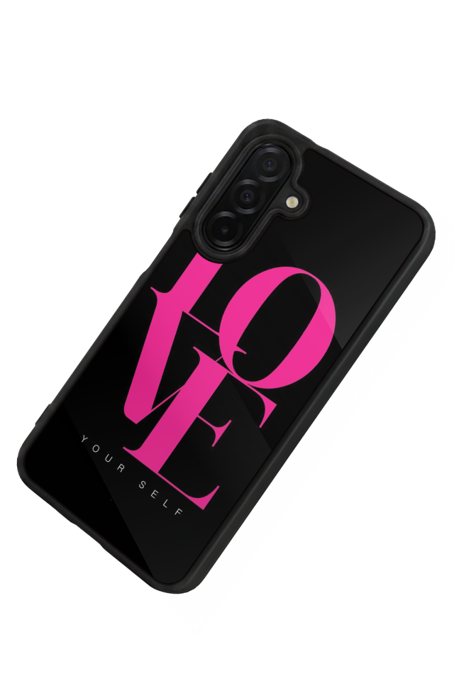 Samsung Galaxy A26 Uyumlu Love Tasarımlı Glossy Premium Kılıf