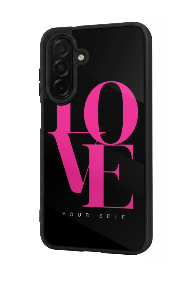 Samsung Galaxy A26 Uyumlu Love Tasarımlı Glossy Premium Kılıf