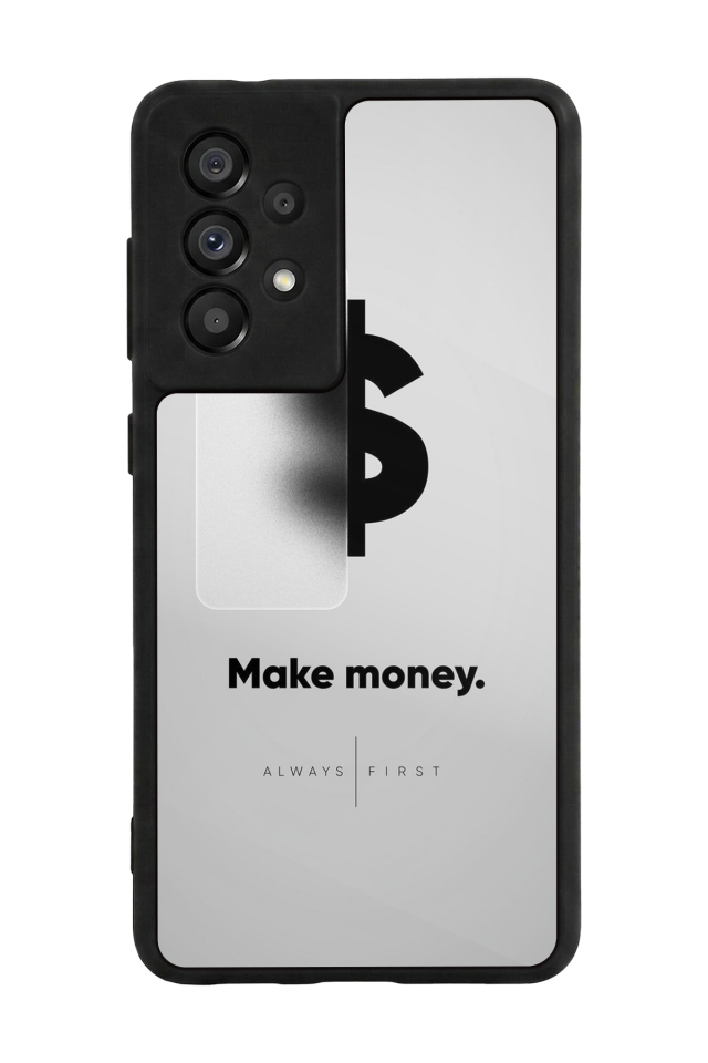Samsung Galaxy A73 Uyumlu Money Para Tasarımlı Glossy Premium Kılıf