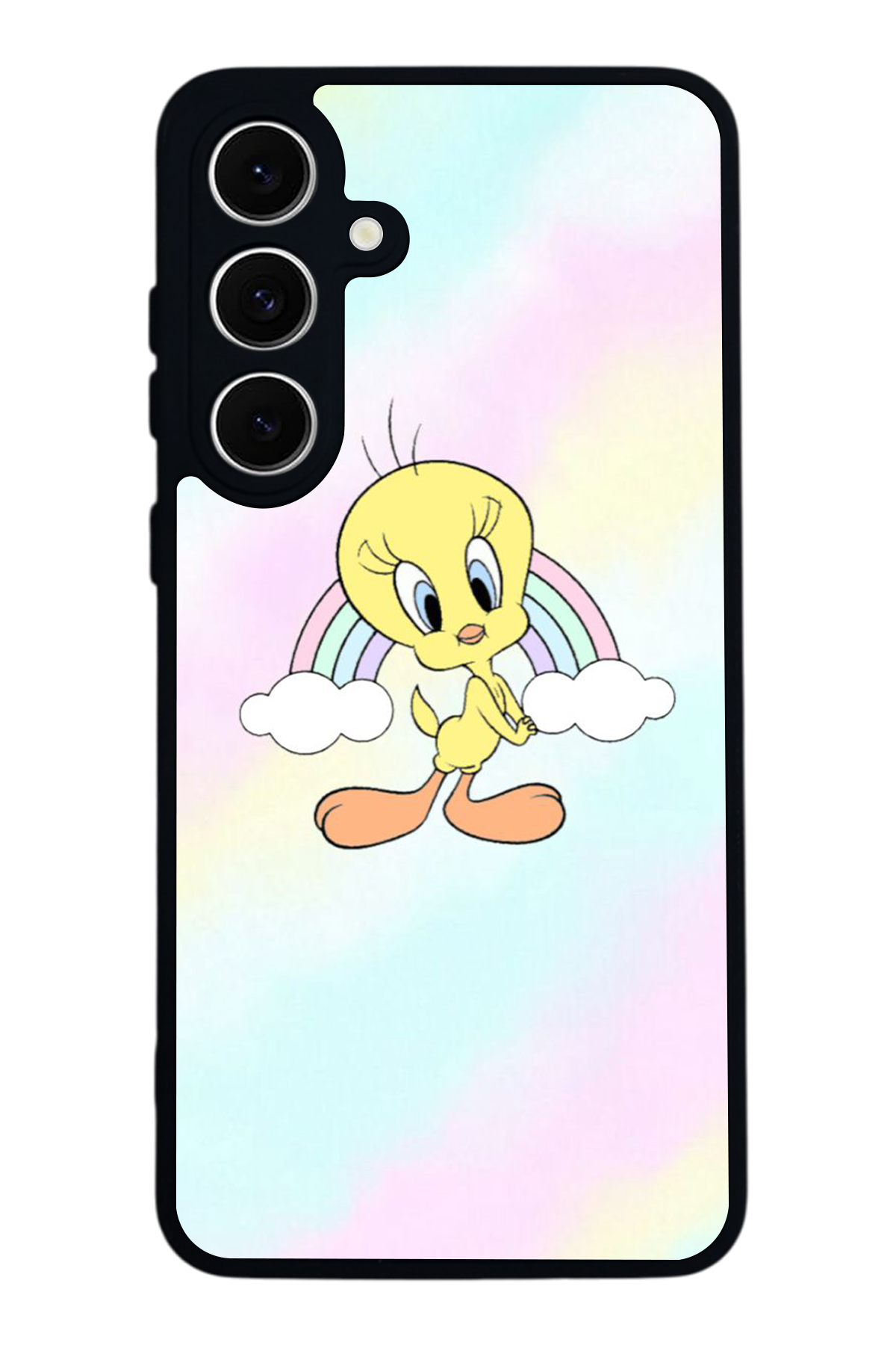 Samsung Galaxy A16 Uyumlu Tweety Tasarımlı Glossy Premium Kılıf