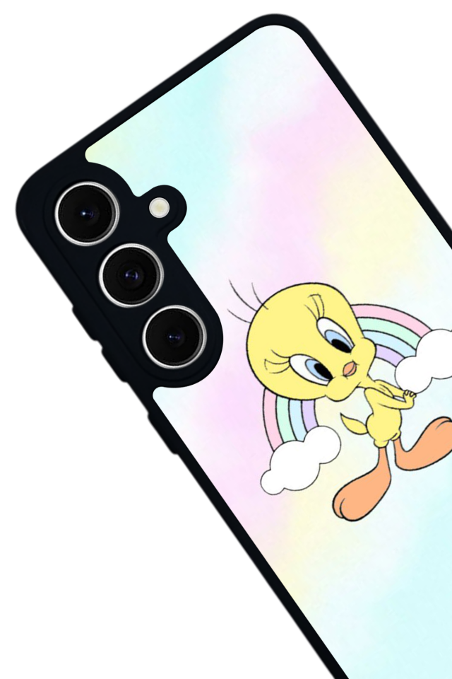 Samsung Galaxy A16 Uyumlu Tweety Tasarımlı Glossy Premium Kılıf