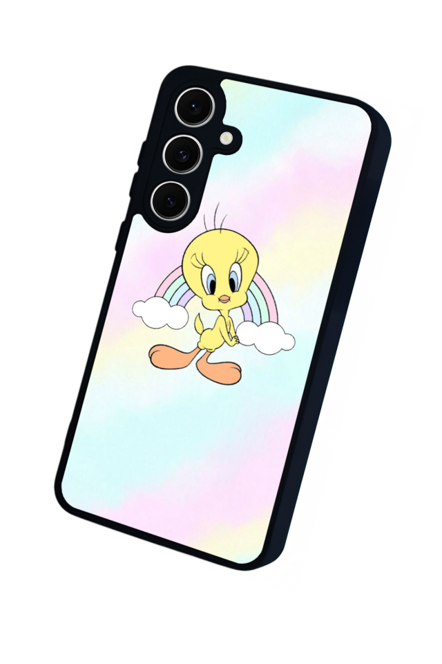 Samsung Galaxy A16 Uyumlu Tweety Tasarımlı Glossy Premium Kılıf