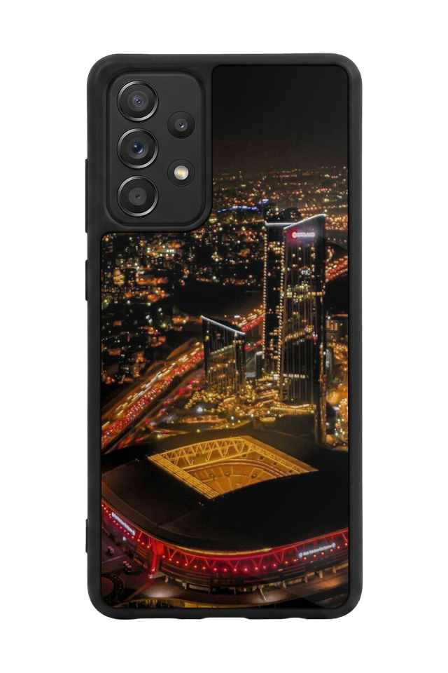 Samsung Galaxy A72 Uyumlu Aslan Tasarımlı Glossy Premium Kılıf