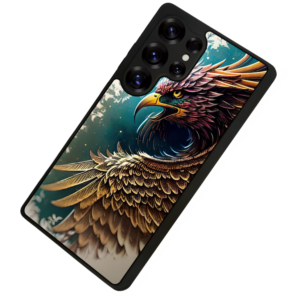 Samsung Galaxy S25 Ultra Uyumlu Besiktas Tasarımlı Glossy Premium Kılıf