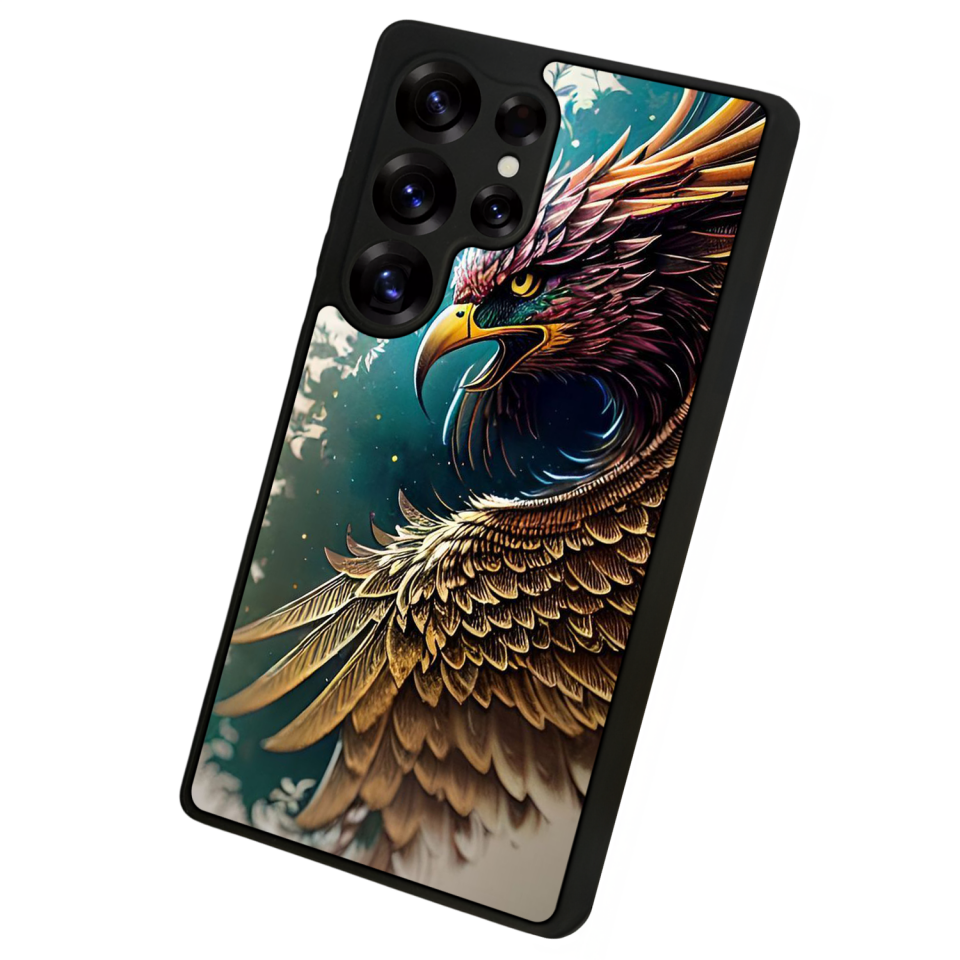 Samsung Galaxy S25 Ultra Uyumlu Besiktas Tasarımlı Glossy Premium Kılıf