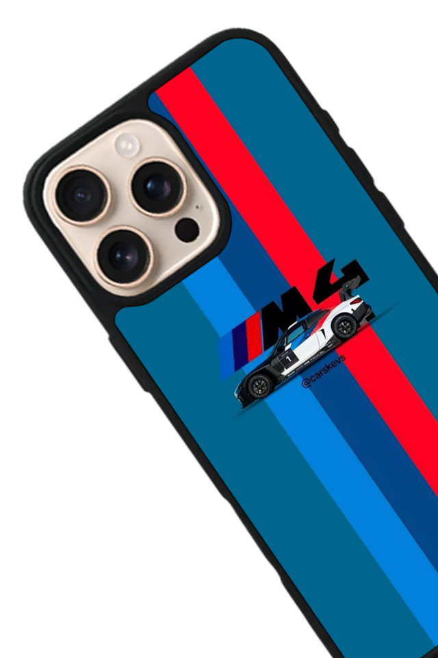 iPhone 15 Pro Max Uyumlu BMW Tasarımlı Glossy Premium Kılıf