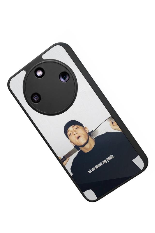 Honor Magic 8 Lite Uyumlu Eminem Tasarımlı Glossy Premium Kılıf
