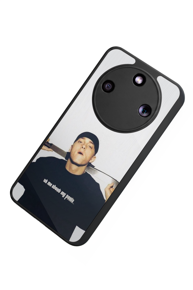 Honor Magic 8 Lite Uyumlu Eminem Tasarımlı Glossy Premium Kılıf