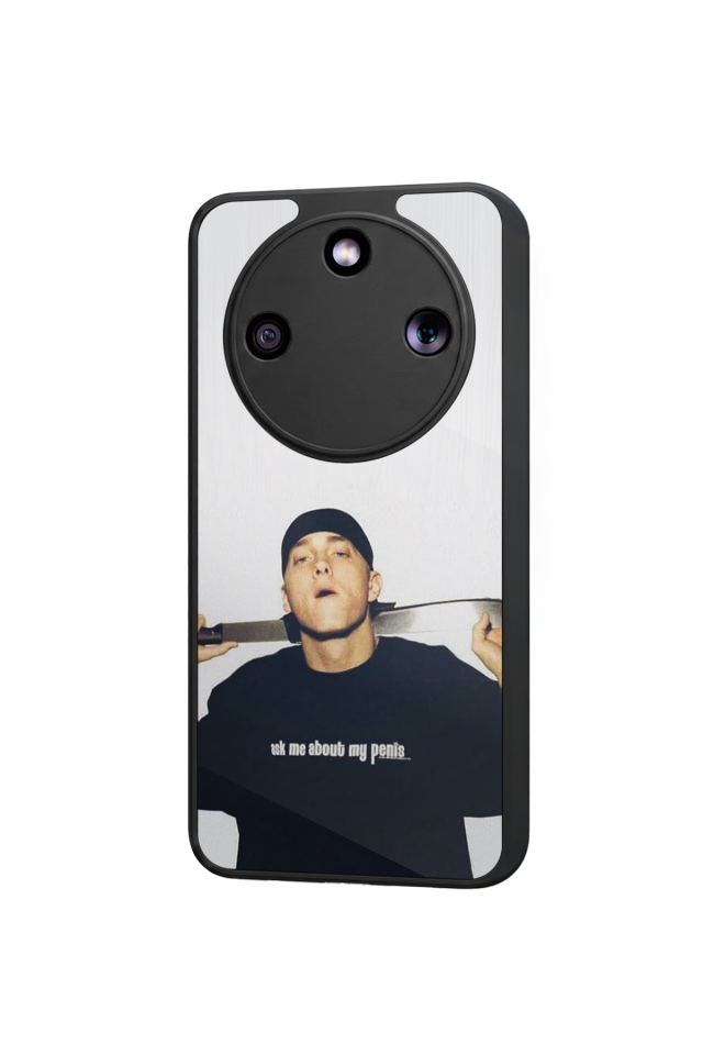 Honor Magic 8 Lite Uyumlu Eminem Tasarımlı Glossy Premium Kılıf