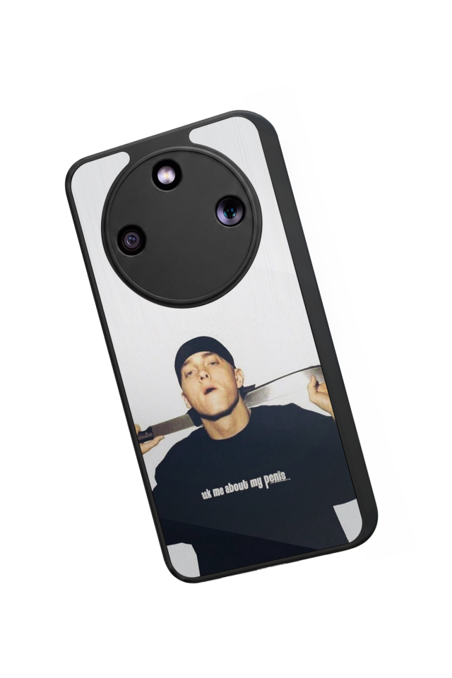 Honor Magic 8 Lite Uyumlu Eminem Tasarımlı Glossy Premium Kılıf