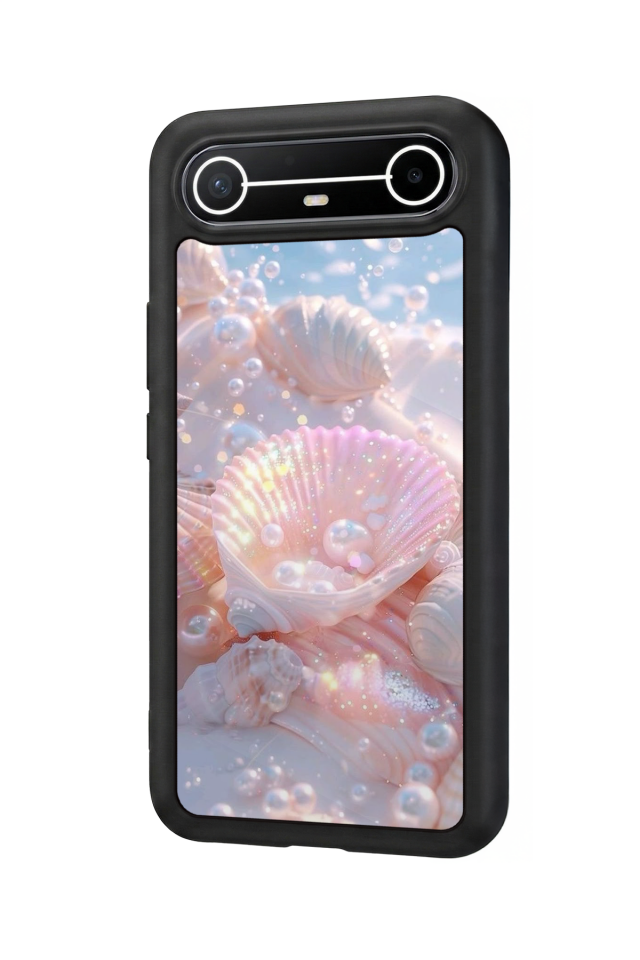 Tecno Spark Slim 5G Uyumlu  İnci Tasarımlı Glossy Premium Kılıf