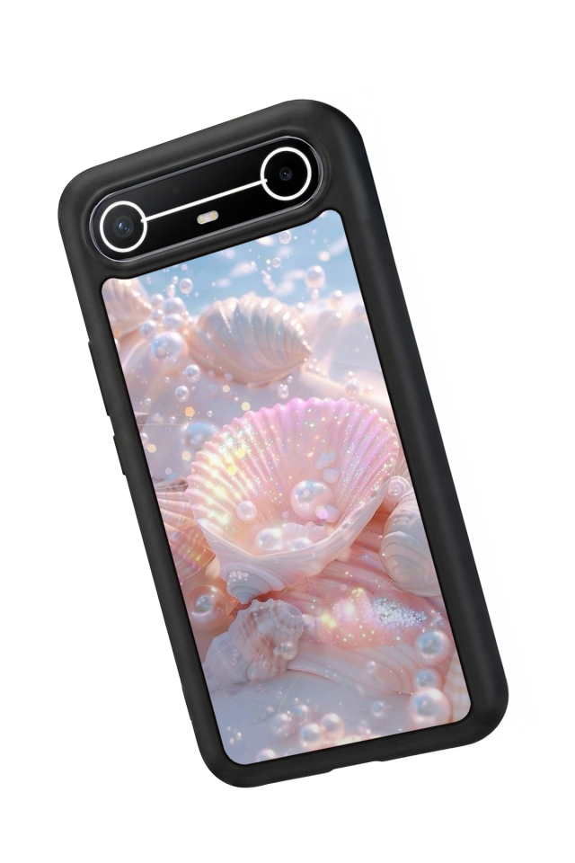 Tecno Spark Slim 5G Uyumlu  İnci Tasarımlı Glossy Premium Kılıf