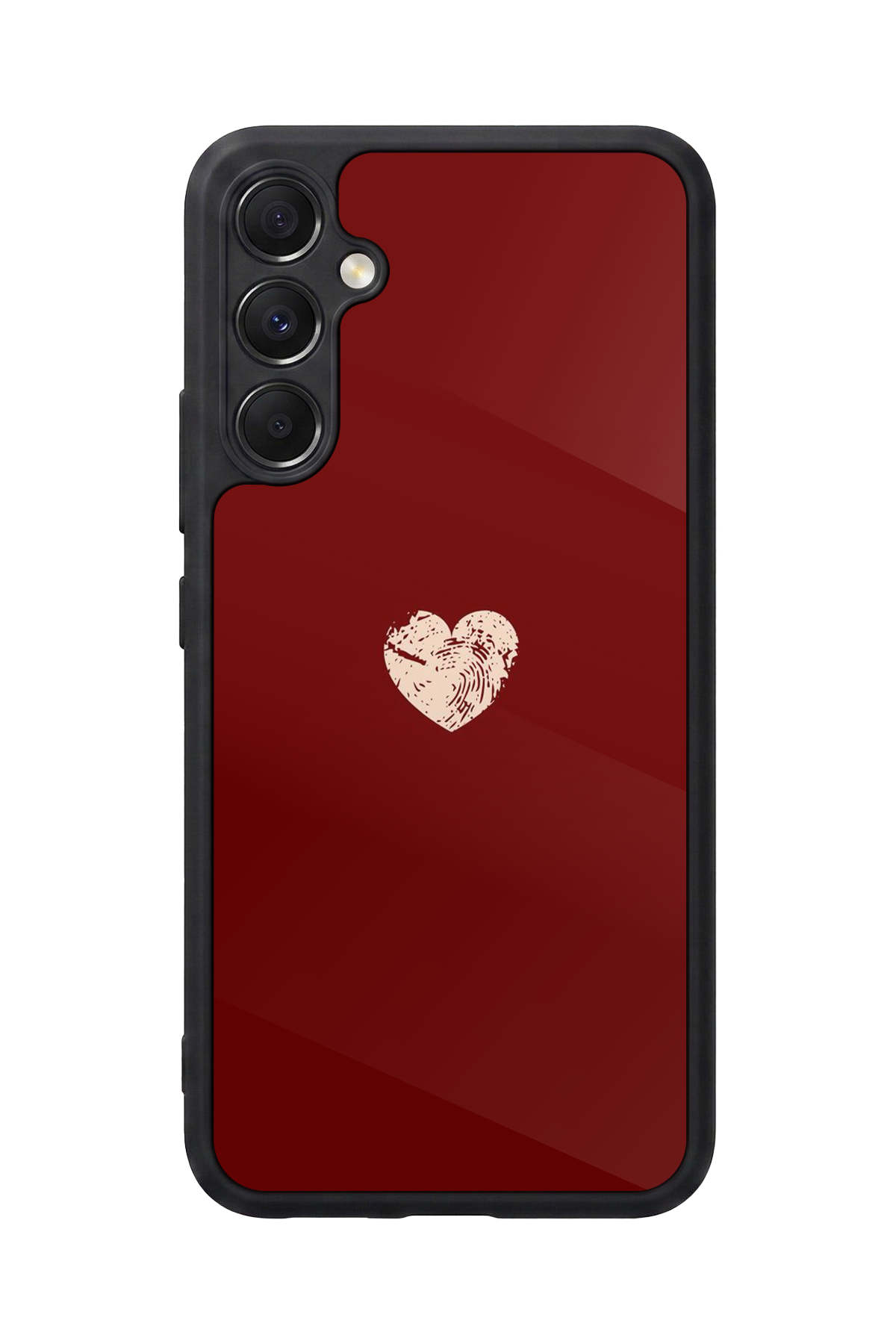 Samsung Galaxy A34 Uyumlu Kalp Love Tasarımlı Glossy Premium Kılıf