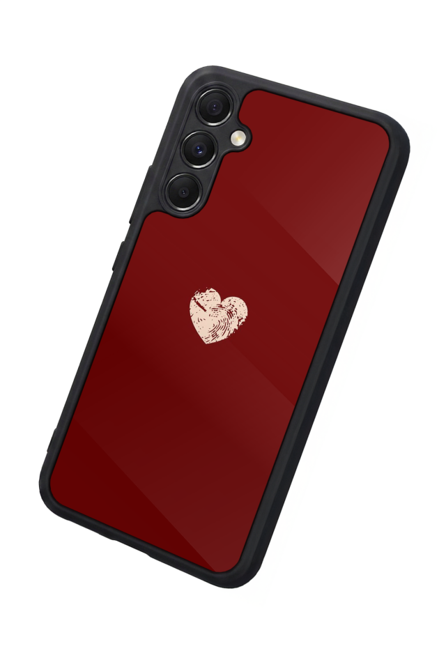 Samsung Galaxy A34 Uyumlu Kalp Love Tasarımlı Glossy Premium Kılıf