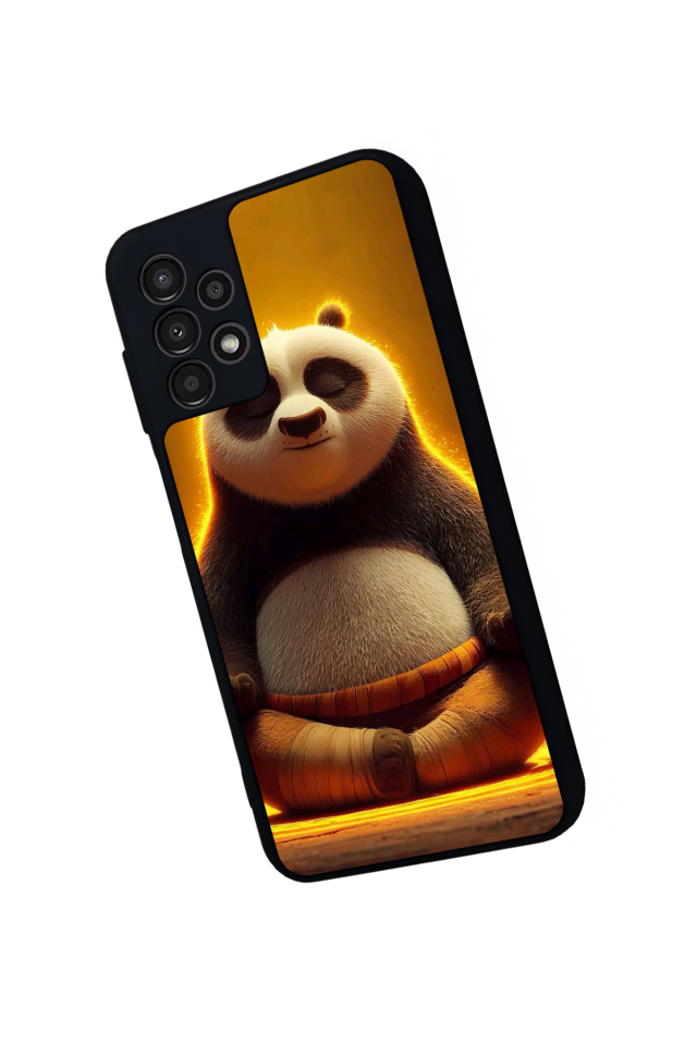 Samsung Galaxy A13 Uyumlu Kung Fu Panda Tasarımlı Glossy Premium Kılıf