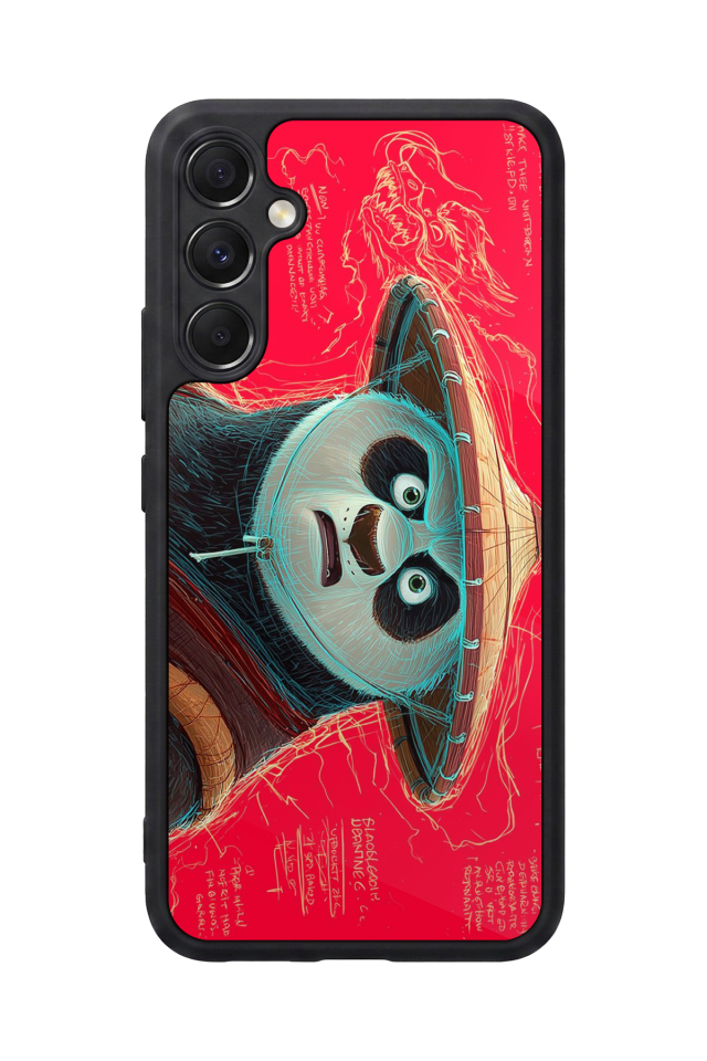 Samsung Galaxy M34 Uyumlu Kung Fu Panda Tasarımlı Glossy Premium Kılıf