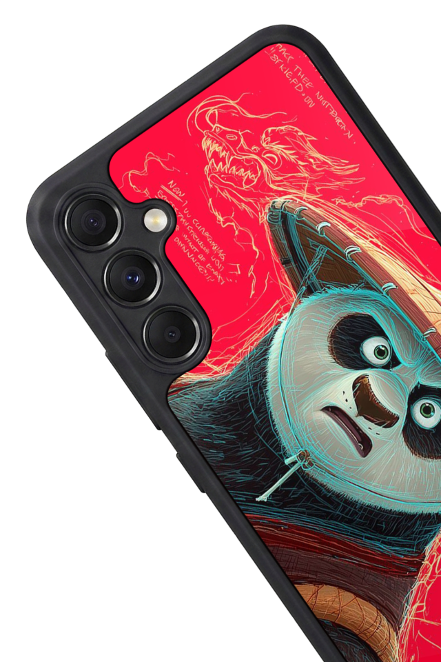 Samsung Galaxy M34 Uyumlu Kung Fu Panda Tasarımlı Glossy Premium Kılıf