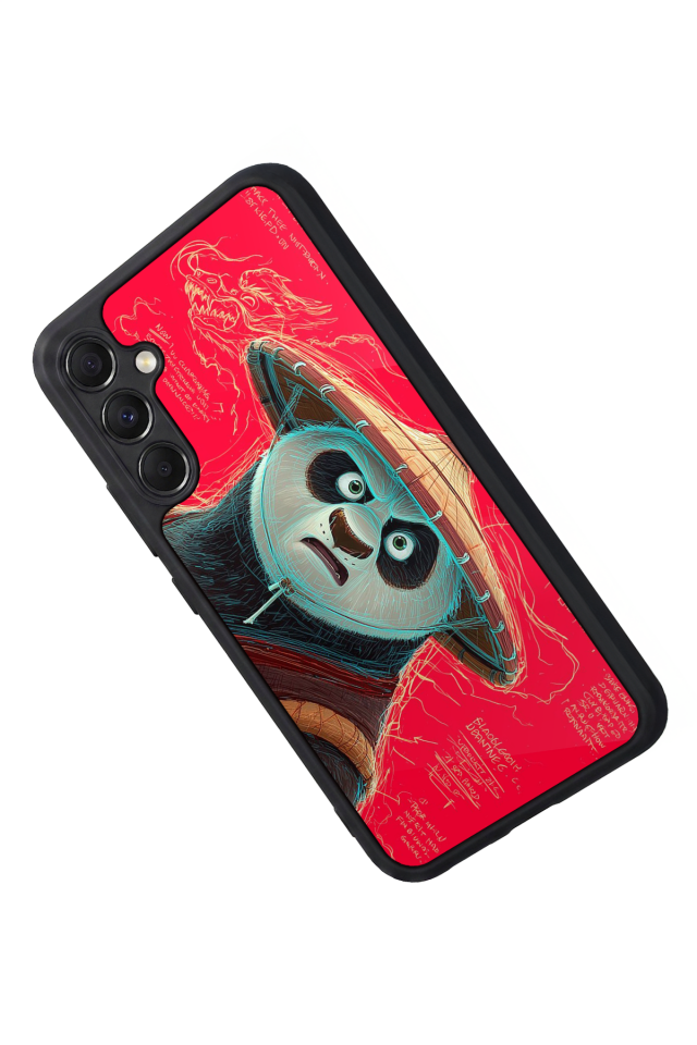 Samsung Galaxy M34 Uyumlu Kung Fu Panda Tasarımlı Glossy Premium Kılıf