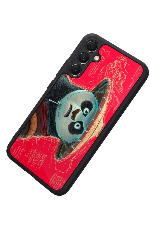 Samsung Galaxy M34 Uyumlu Kung Fu Panda Tasarımlı Glossy Premium Kılıf