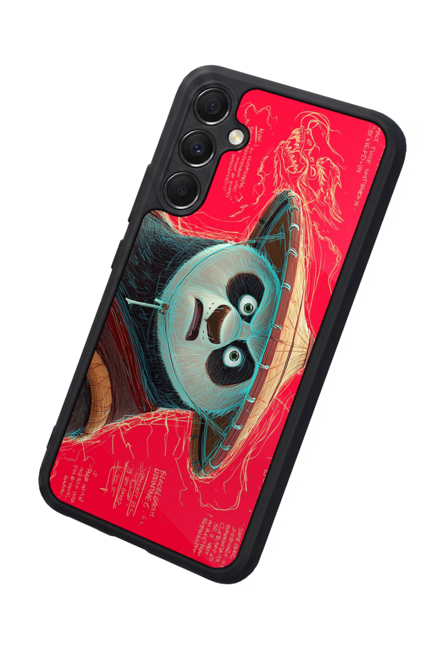 Samsung Galaxy M34 Uyumlu Kung Fu Panda Tasarımlı Glossy Premium Kılıf
