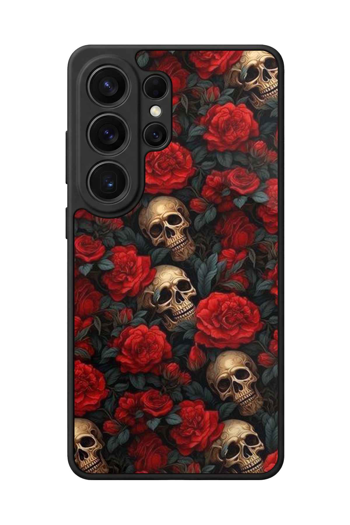 Samsung Galaxy S26 Ultra Uyumlu KuruKafa Tasarımlı Glossy Premium Kılıf