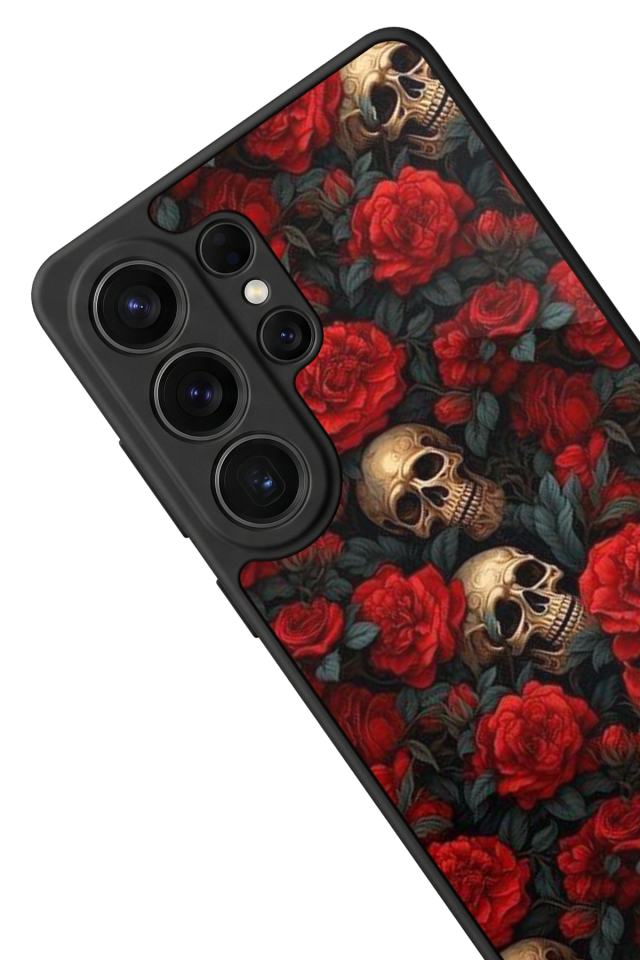 Samsung Galaxy S26 Ultra Uyumlu KuruKafa Tasarımlı Glossy Premium Kılıf