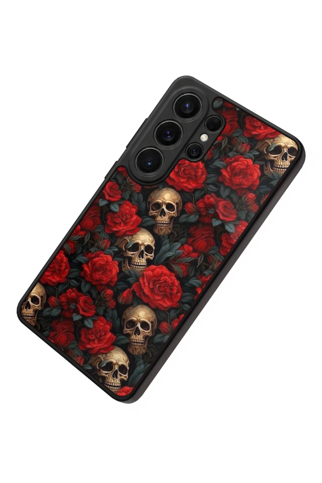 Samsung Galaxy S26 Ultra Uyumlu KuruKafa Tasarımlı Glossy Premium Kılıf