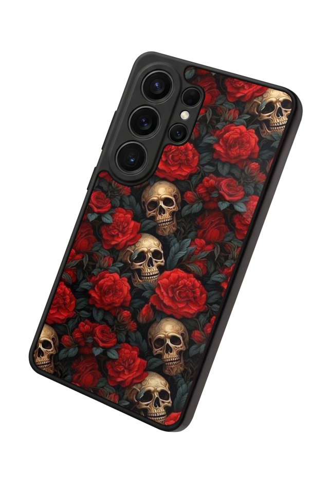 Samsung Galaxy S26 Ultra Uyumlu KuruKafa Tasarımlı Glossy Premium Kılıf